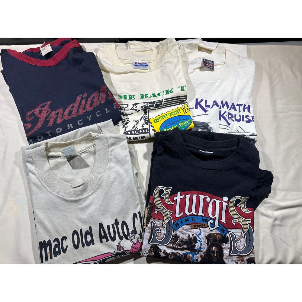 Vintage T-shirt 5 pack!! Extra Large and Large Sizes. All Vintage In good condi
